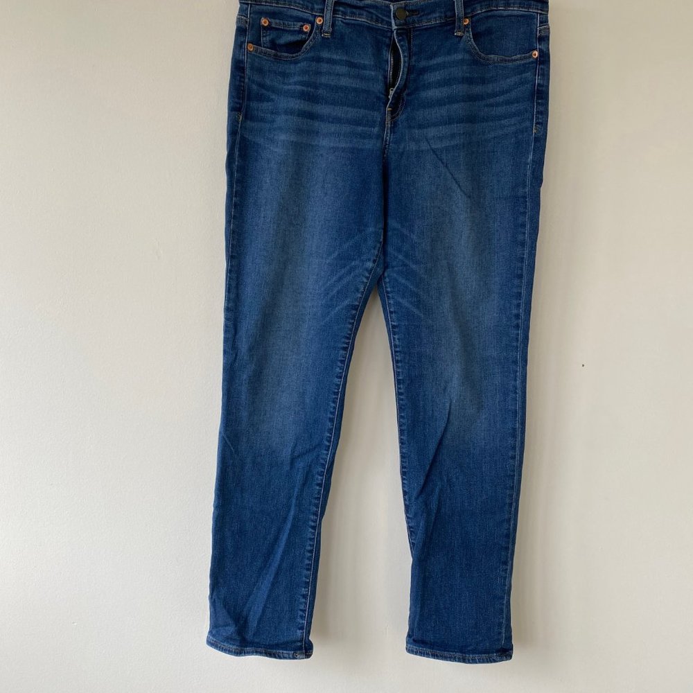 Gap Classic Straight Mid Rise Jeans Size 33 16R